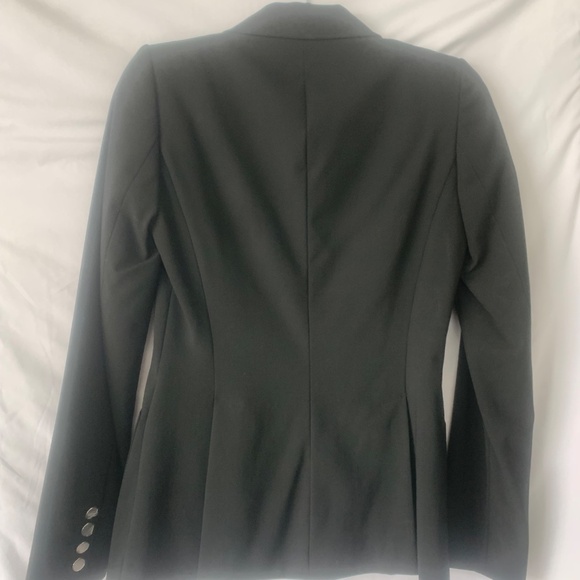 black blazer with silver buttons - Picture 5 of 8